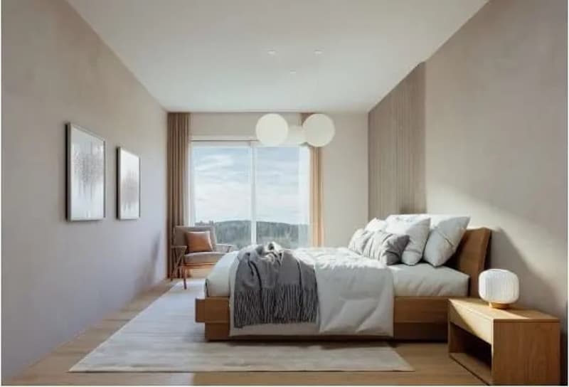 Appartement de 3,5 pièces au dernier étage. (8)
