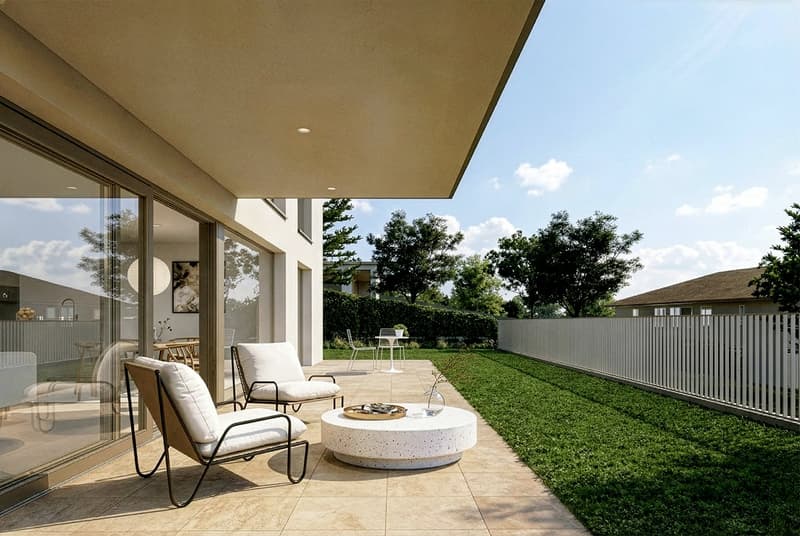 4,5 pièces en rez-jardin à Auvernier. (7)