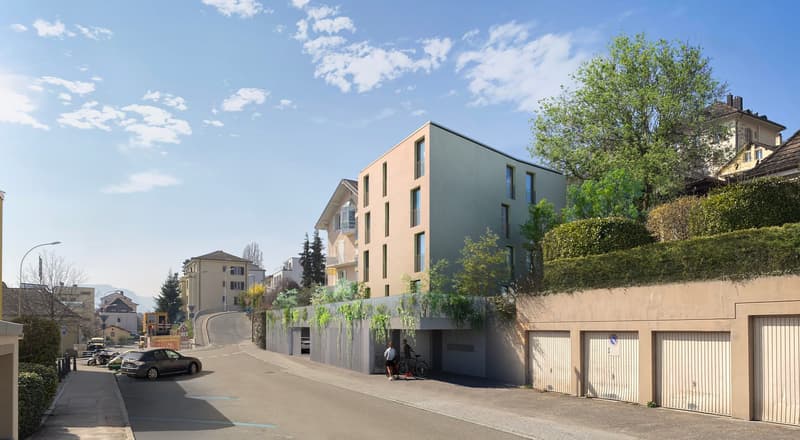 Rez-de-Jardin en ville. (2)