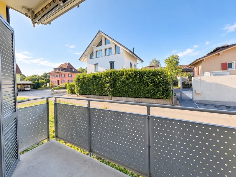 Charmante 3-Zimmer-Erdgeschosswohnung mit Balkon in Langenthal (1)