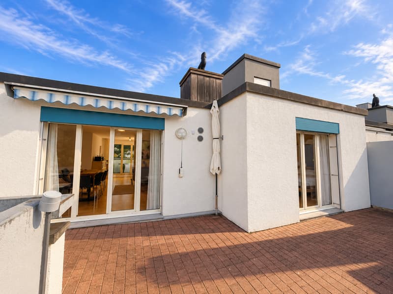 Charmante Dachwohnung mit Balkon und schöner Aussicht in Zofingen (1)