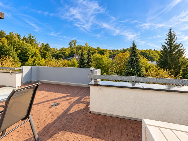 Charmante Dachwohnung mit Balkon und schöner Aussicht in Zofingen (2)