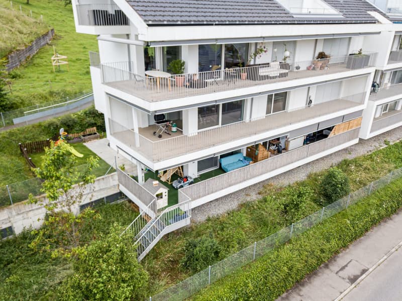 Appartamento di terrazza di 3,5 locali al piano terra in affitto a Toffen (16)