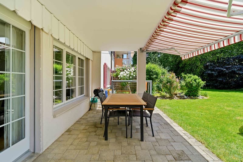 Family-friendly garden apartment in a quiet location in Altnau (4)