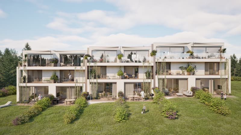 Projet résidentiel de six villas à Versoix (6)