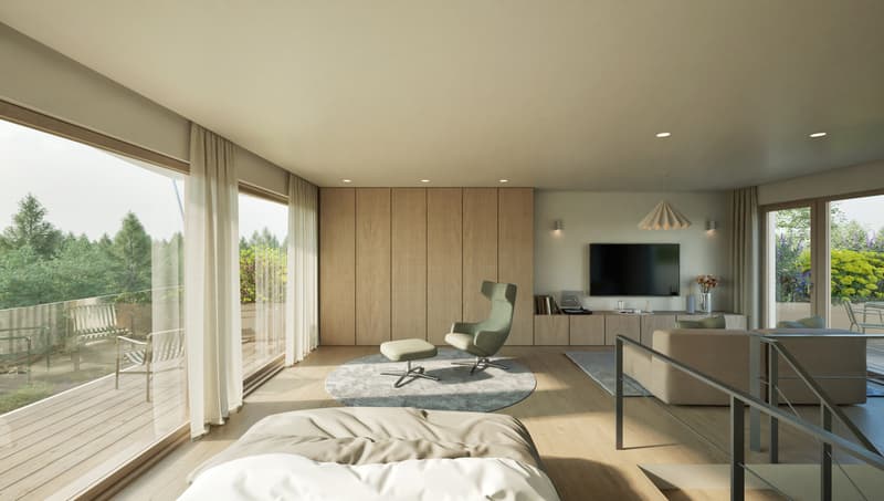 Projet résidentiel de six villas avec jardins privatifs (5)