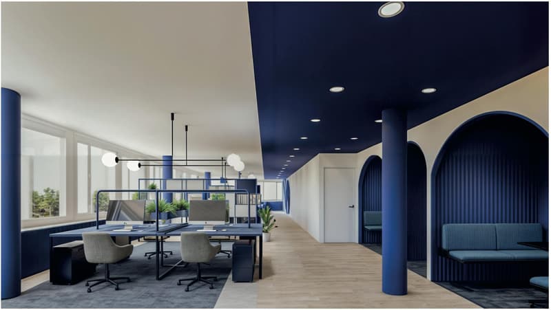 Surfaces de bureaux rénovées de 300m2 aux Cadolles (6)