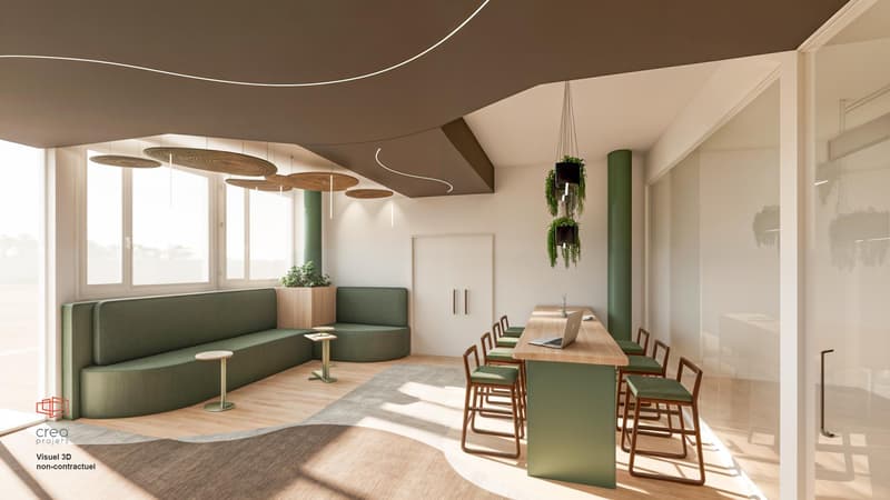 Surfaces de bureaux rénovées de 300m2 aux Cadolles (9)