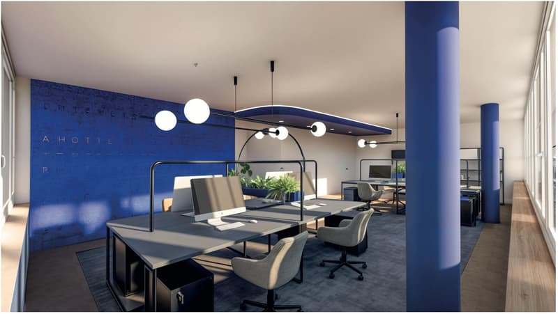 Surfaces de bureaux rénovées de 300m2 aux Cadolles (11)
