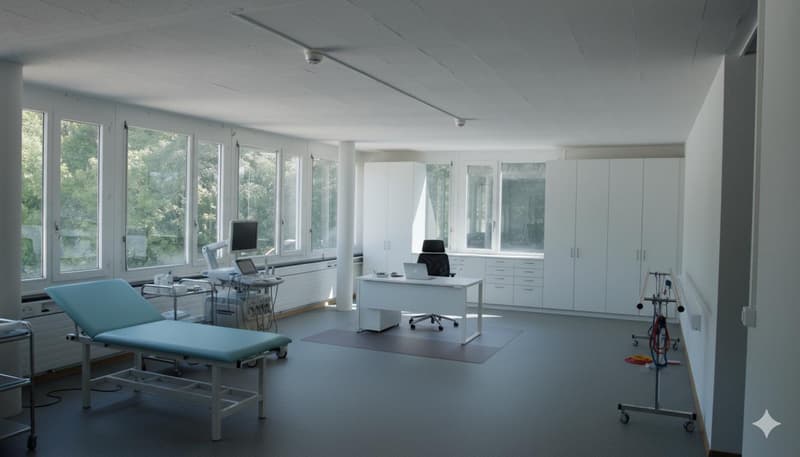 Surface médicale dès 265 m² à proximité directe du centre médical des Cadolles (1)