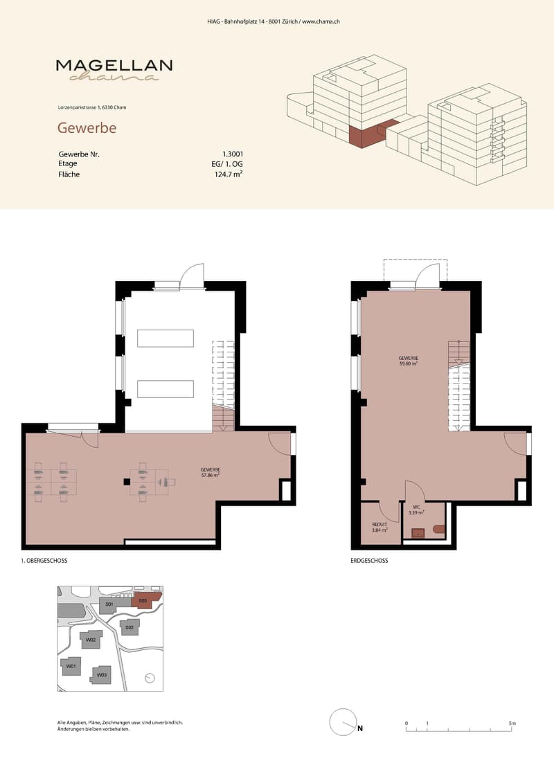 Light-filled showroom and office space over two floors in CHAMA Lorenzpark (3)