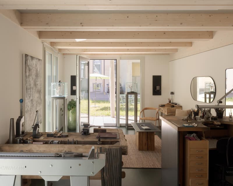 Einzigartiges Atelier im Kunzareal Kesselhaus in Windisch (2)