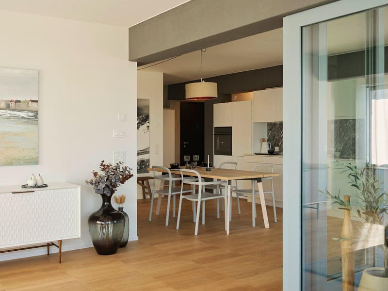 Über den Dächern von Zürich 2.5-Zimmerwohnung im 11. Stock (2)