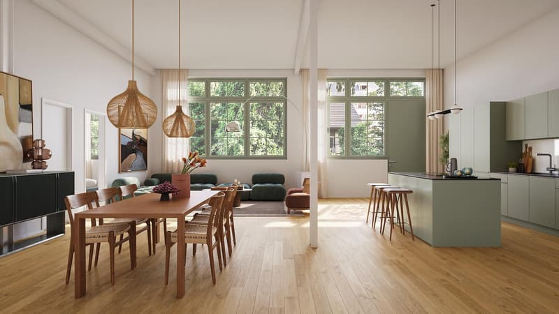 Jetzt bewerben: Erstvermietung Loft-Wohnung im Walzmühle-Areal Frauenfeld (1)
