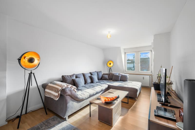 Charmant appartement mansardé avec terrasse dans la vieille ville d'Arbon (3)