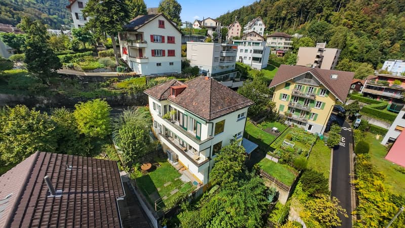 5.5-Zimmer-Einfamilienhaus mit Panorama, Garten und Charakter an begehrter Lage in Luzern (1)