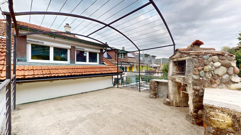 Charmanter 4.5-Zimmer-Hausteil mit Terrasse, Garten und Kachelofen in Rekingen (10)