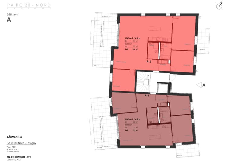 Spacieux 4,5 pièces avec terrasses et jardin privatif (9)