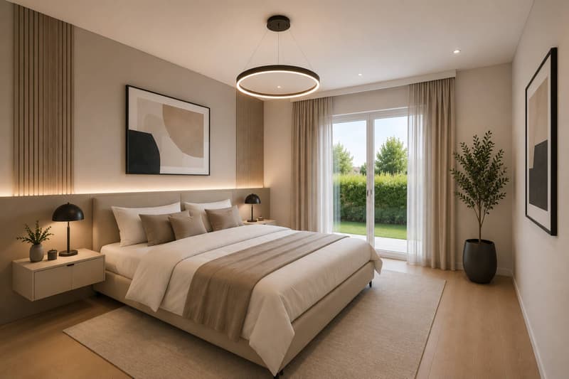 Appartement de 3,5 pièces en rez-de-chaussée avec jardin (2)