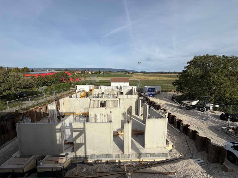 Les travaux avancent : Attique de 4,5 pièces avec balcon de 12m² (1)