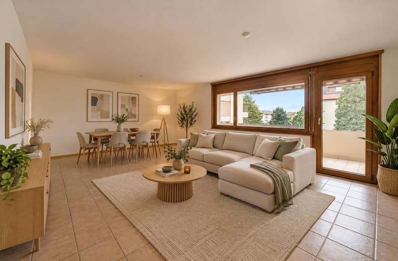 Appartement de 3,5 pièces avec généreux balcon (2)