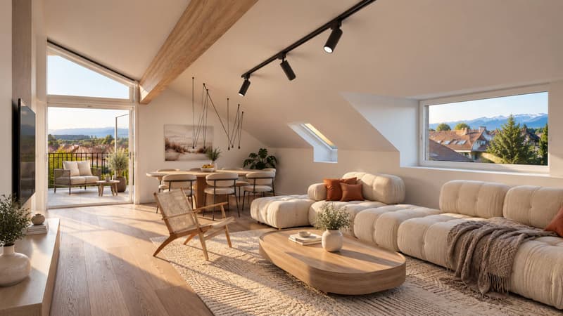 Nouvelle promotion : 5.5 pièces neuf avec balcon (2)
