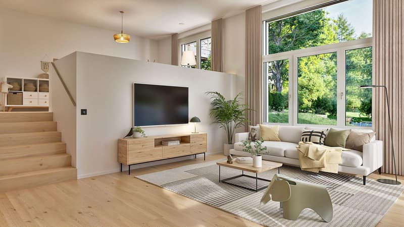 Livingstone CHAMA: einzigartige Garten-Galeriewohnung mit 3.50 m Raumhöhe (3)