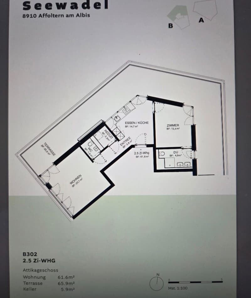 Moderne 2-Zimmer-Attikawohnung in Affoltern am Albis zu vermieten (11)