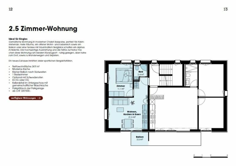 Eggetli-Adelboden - 2.5 Room Apartments (4)