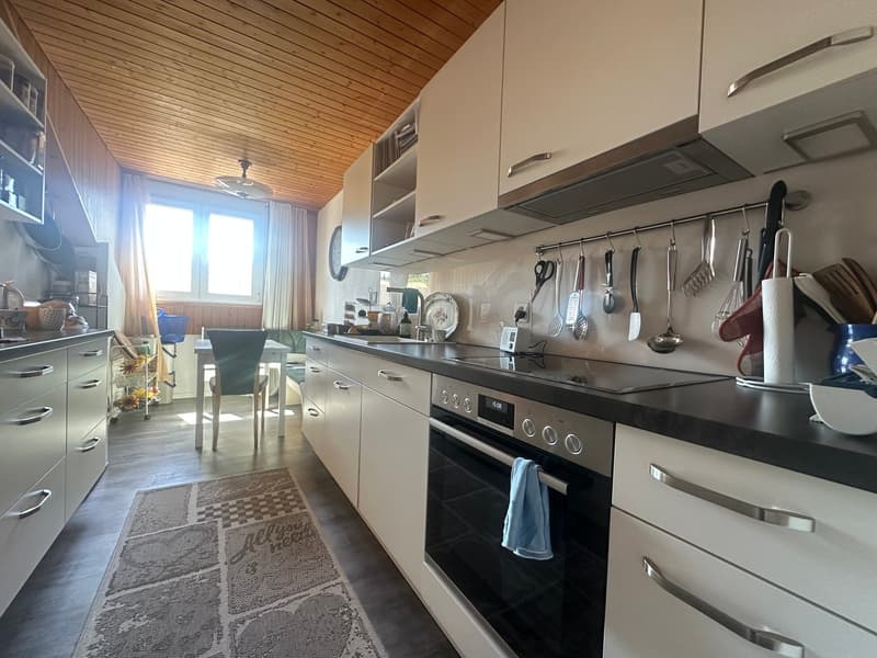 Appartement mansardé de 4,5 pièces confortable avec terrasse (4)
