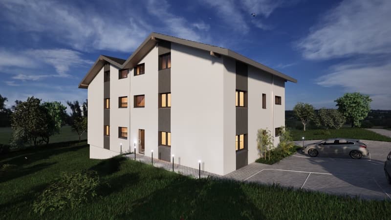 DERNIERE CHANCE - Splendide appartement neuf de 3,5 pièces au rez aux Evouettes ! (11)