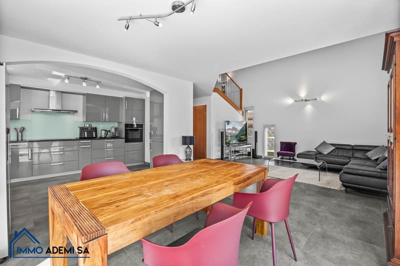 Spacious individual villa of 269 m² with 2 apartments, on a plot of 1'009 m² in Le Bouveret! (15)