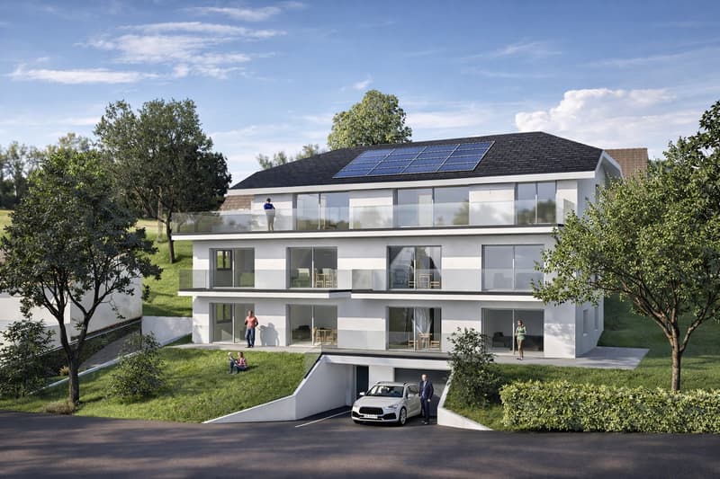 Splendid new 3.5-room apartment with large balcony in Vouvry! (7)
