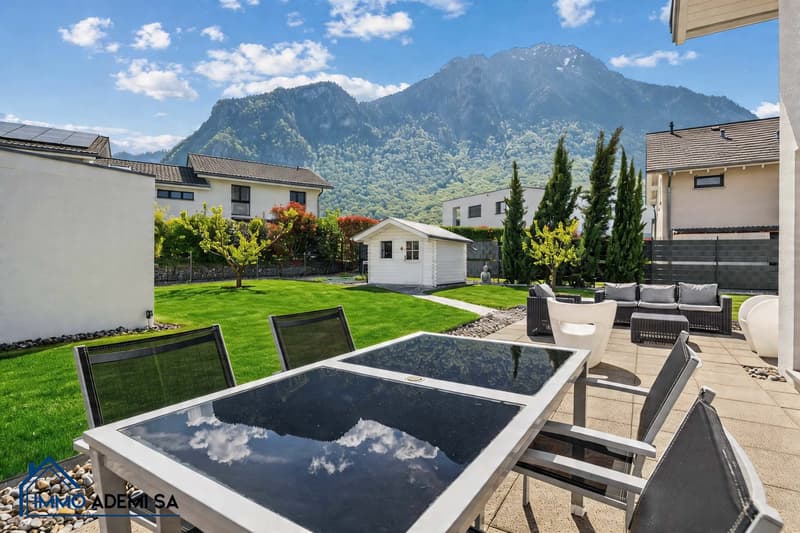 Spacious individual villa of 269 m² with 2 apartments, on a 1'009 m² plot in Le Bouveret! (9)