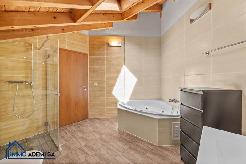 Spacious individual villa of 269 m² with 2 apartments, on a 1'009 m² plot in Le Bouveret! (23)