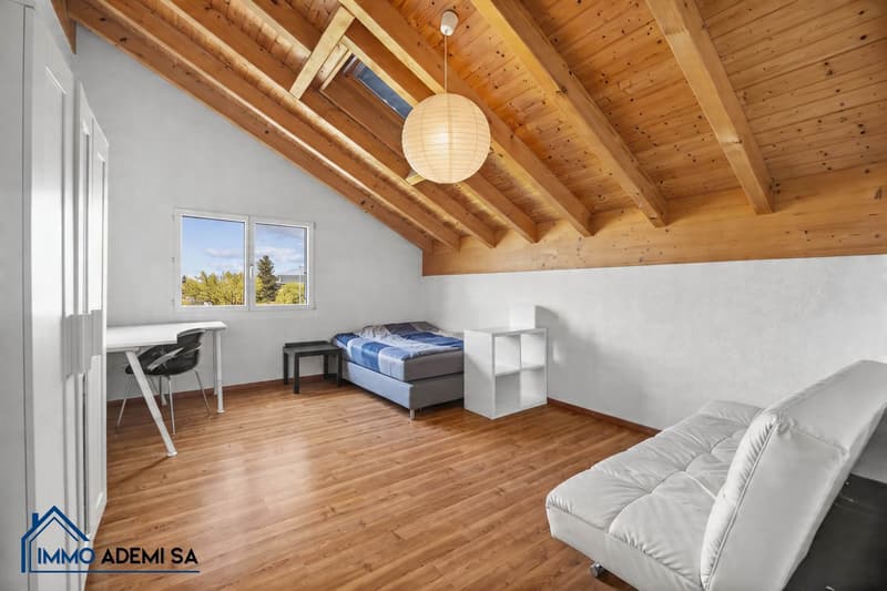 Spacieuse villa individuelle de 269 m² avec 2 logements, sur une parcelle de 1'009 m² au Bouveret ! (22)