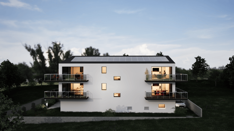 Charmant attique neuf de 3,5 pièces avec grand balcon à Evionnaz ! (9)