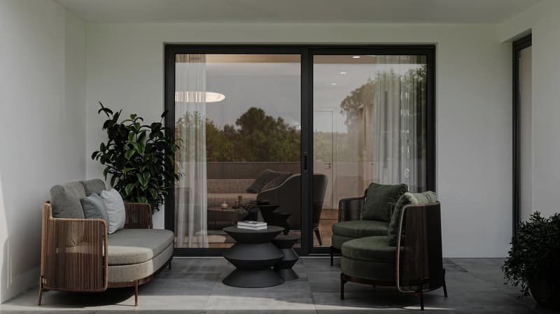 Magnifique attique neuf de 3,5 pièces avec grand balcon à Evionnaz ! (1)