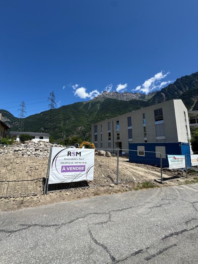 Superbe appartement neuf de 3,5 pièces avec grand balcon à Evionnaz ! (10)