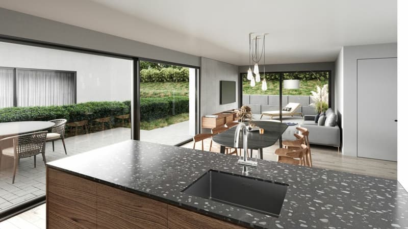 New construction project "LÄGERNBLICK": Flooded with light and high-quality finishes (3)