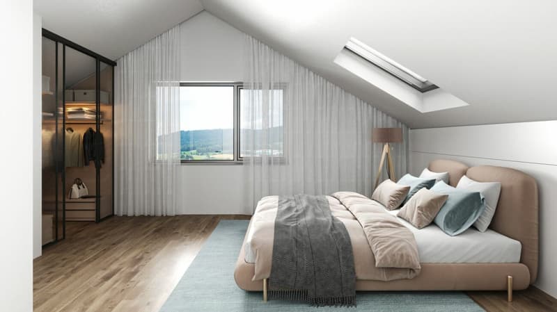 Newly built project "LÄGERNBLICK": Detached with high-quality finishes (4)