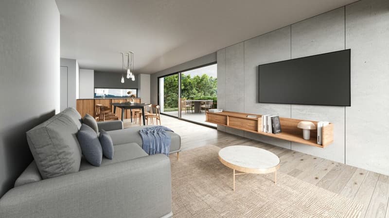 Newly built project "LÄGERNBLICK": Detached with high-quality finishes (2)