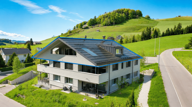 Penthouse stiloso con vista panoramica & privacy (8)