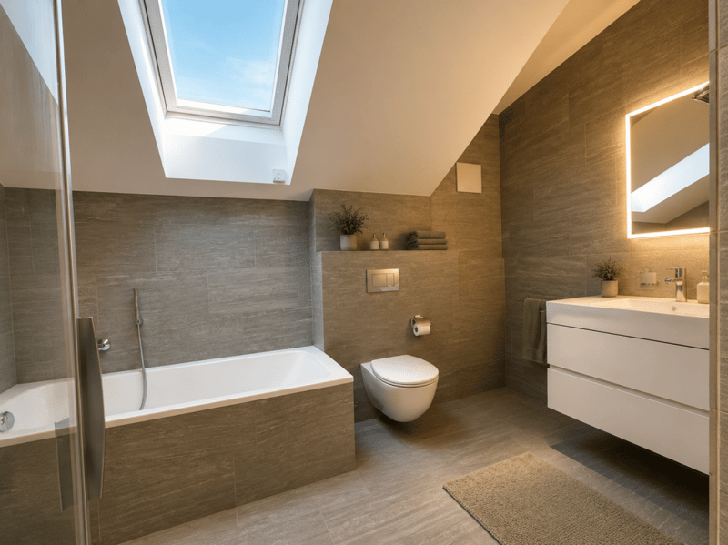 Penthouse stiloso con vista panoramica & privacy (4)
