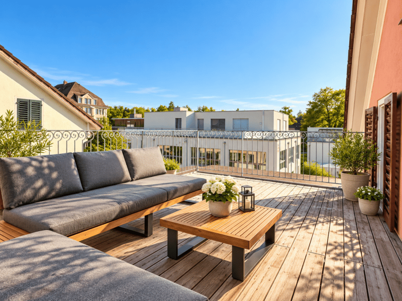 WOHNEN MIT CHARME UND SONNIGER DACHTERRASSE (1)