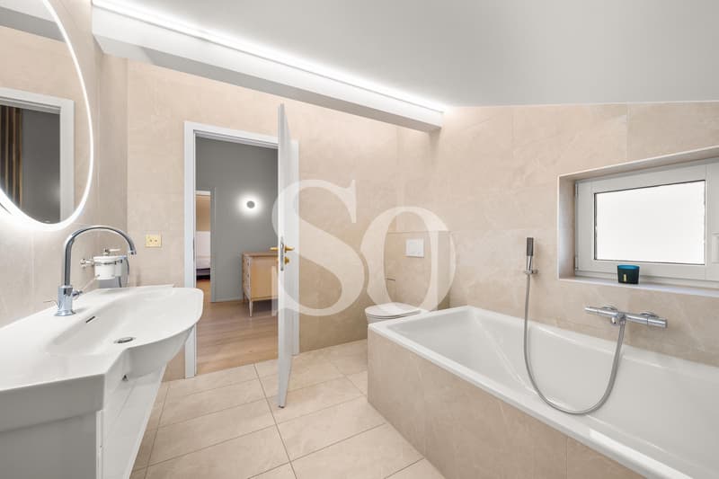 Exclusivity: Renovated Villa with Pool, Lake View and Mont-Blanc View (10)