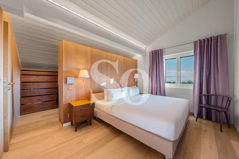 Exclusivity: Renovated Villa with Pool, Lake View and Mont-Blanc View (7)