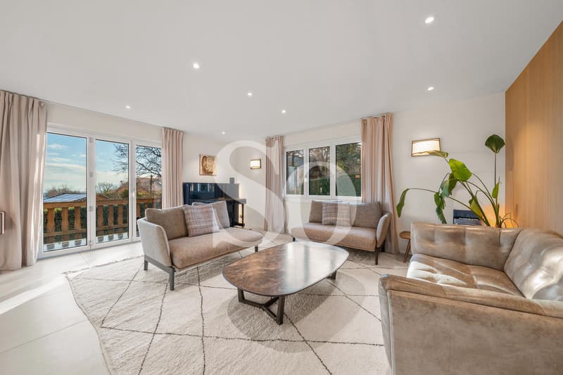 Exclusivity: Renovated Villa with Pool, Lake View and Mont-Blanc View (3)
