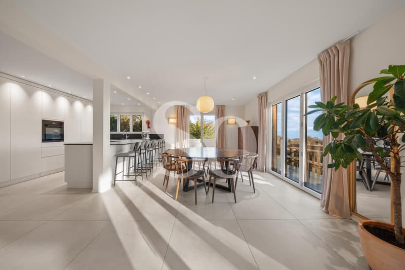 Exclusivity: Renovated Villa with Pool, Lake View and Mont-Blanc View (4)