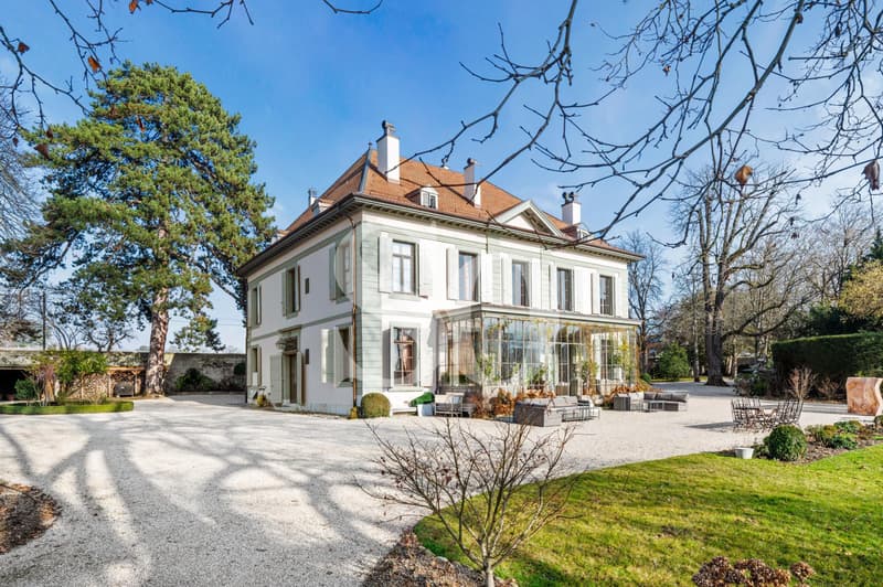 Maison de Maître au coeur d'un grand parc arboré, Cologny (13)